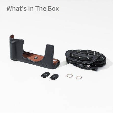 SmallRig Leather Case Kit for FUJIFILM X-E5 (Black)