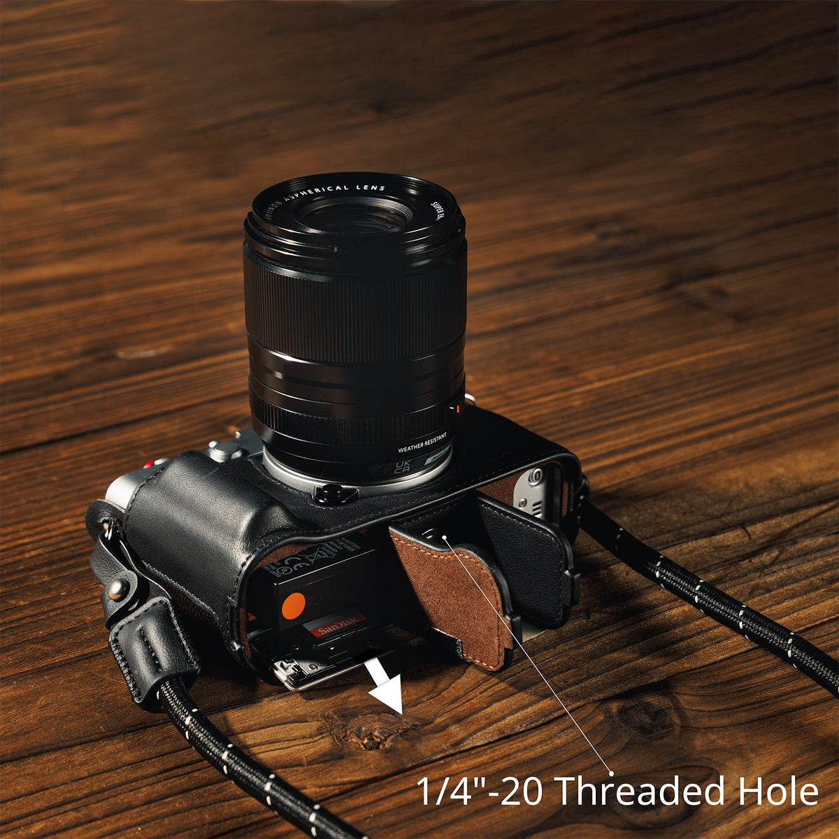 SmallRig Leather Case Kit for FUJIFILM X-E5 (Black)