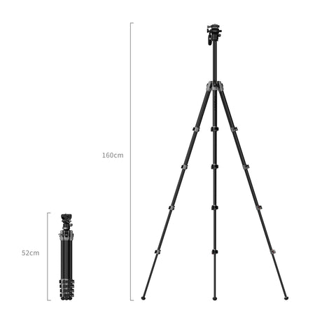 SmallRig Portable Video Carbon Fiber Tripod AP255Pro