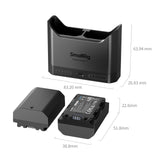 SmallRig Turbo Charging Kit for NP-FZ100 Camera Batteries