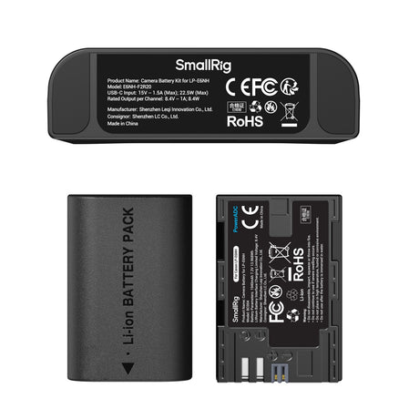 SmallRig Turbo Charging Kit for LP-E6NH Camera Batteries