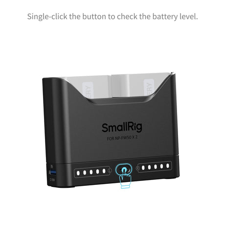 SmallRig Camera Battery Charger for NP-FW50