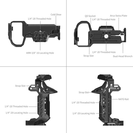 SmallRig "Black Mamba" Cage for Panasonic S1R II / S1 II / S1 IIE