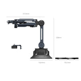 SmallRig Shock Absorber Support with Electronic Suction Cup for DJI Osmo Pocket 3 / GoPro HERO13 Black / Insta360 X4