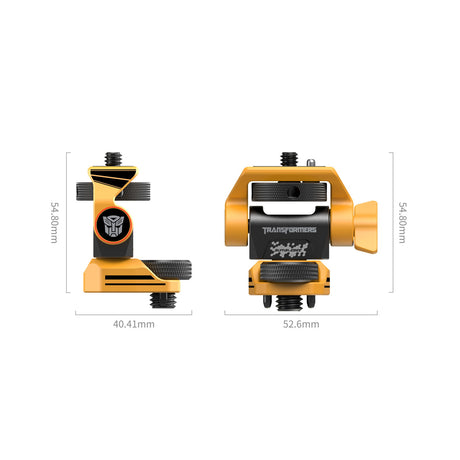 SmallRig Adjustable Monitor Support Compatible with ARRI 3/8''-16 Screws（BumbleBee Edition）5520