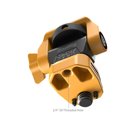 SmallRig Adjustable Monitor Support Compatible with ARRI 3/8''-16 Screws（BumbleBee Edition）5520