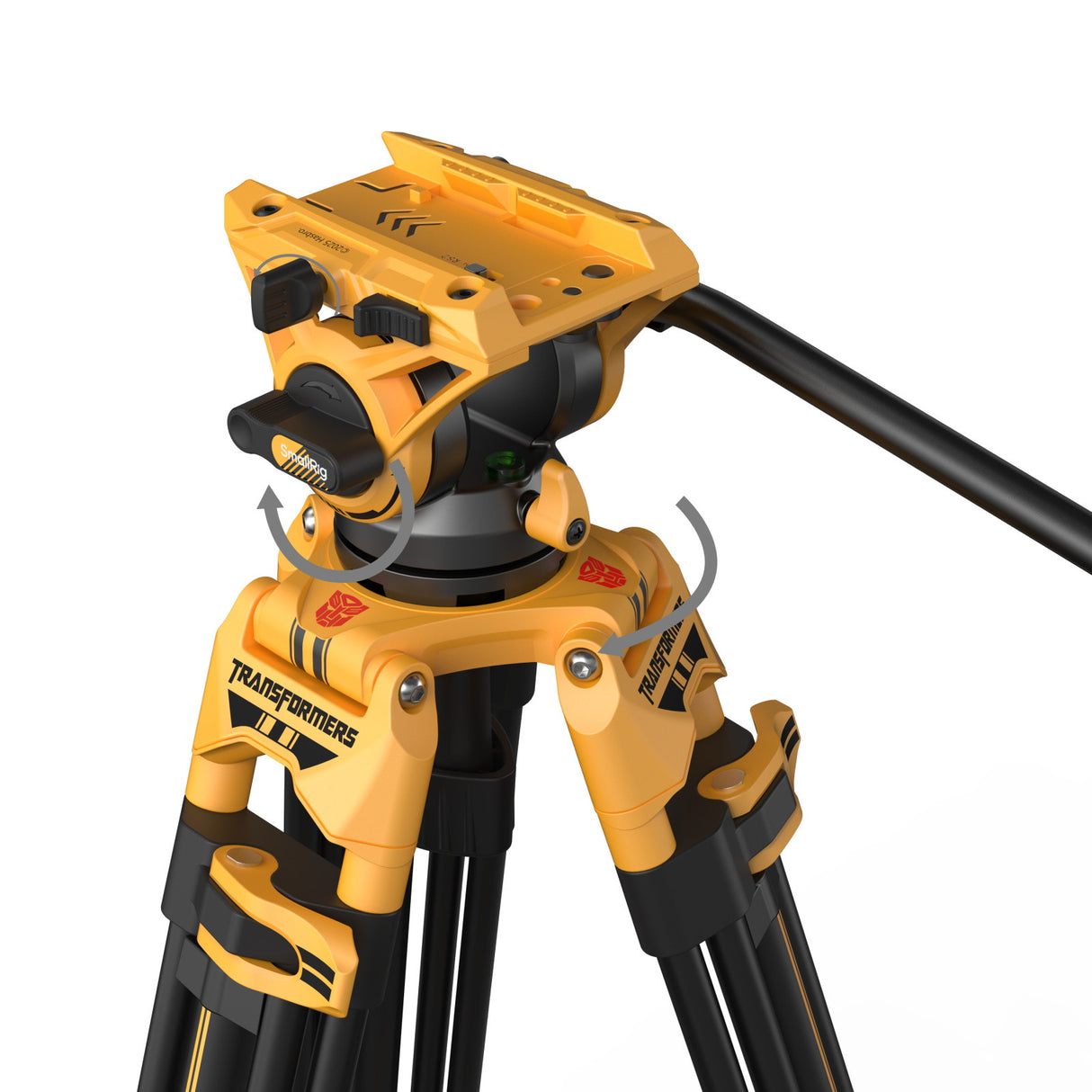 SmallRig Heavy-Duty Fluid Head Tripod AD-01（BumbleBee Edition）5523