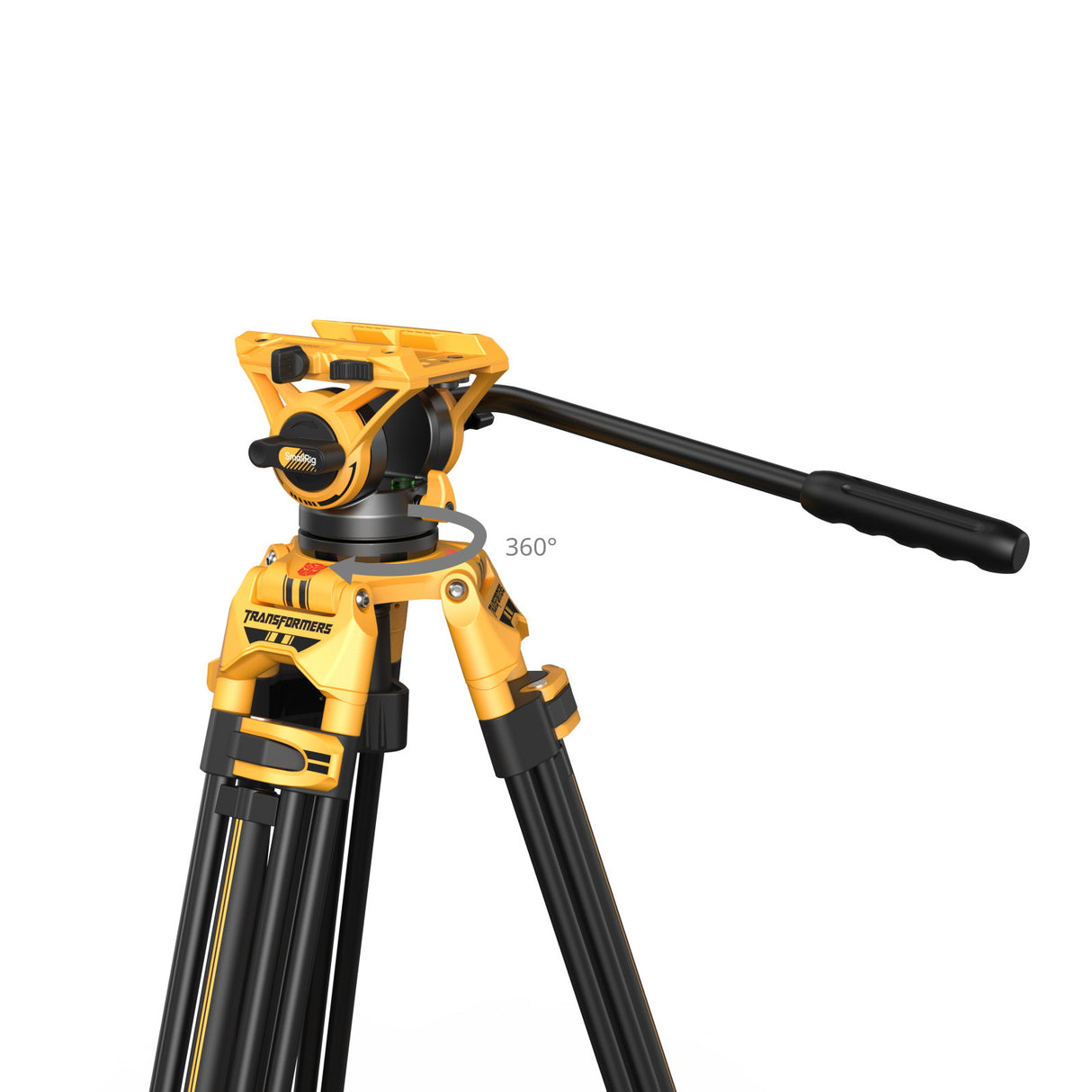 SmallRig Heavy-Duty Fluid Head Tripod AD-01（BumbleBee Edition）5523