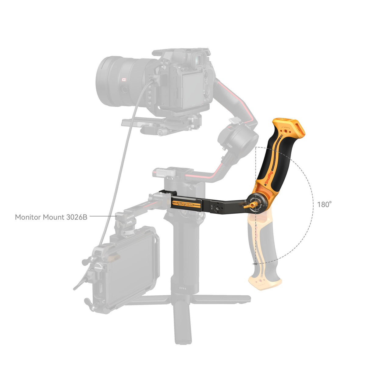 SmallRig Sling Handle for DJI RS 2 / RSC 2 / RS 3 / RS 3 Pro / RS 3 Mini / RS 4 / RS 4 Pro / RS 4 Mini / RS 5（BumbleBee Edition）5524