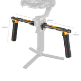 SmallRig Dual Handgrip for DJI RS 2 / RSC 2 / RS 3 / RS 3 Pro / RS 4 / RS 4 Pro / RS 5（BumbleBee Edition）5526