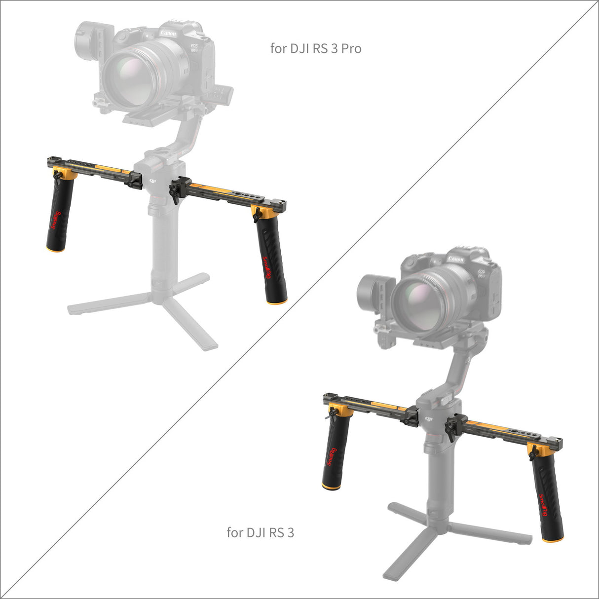 SmallRig Dual Handgrip for DJI RS 2 / RSC 2 / RS 3 / RS 3 Pro / RS 4 / RS 4 Pro / RS 5（BumbleBee Edition）5526