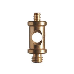 ProMaster Short Brass Spigot 1/4"-20 male to 3/8" male - Image 1