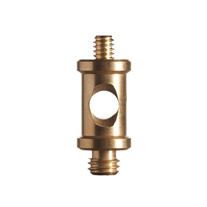 ProMaster Short Brass Spigot 1/4"-20 male to 3/8" male
