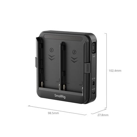 SmallRig Adapter Plate for NP-F Type Batteries (Supports UPS) 5536