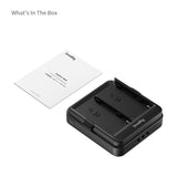 SmallRig Adapter Plate for NP-F Type Batteries (Supports UPS) 5536