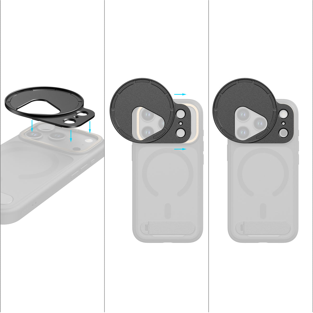 SmallRig FilMov Attachable Filter Adapter for iPhone 17 Pro (67mm)