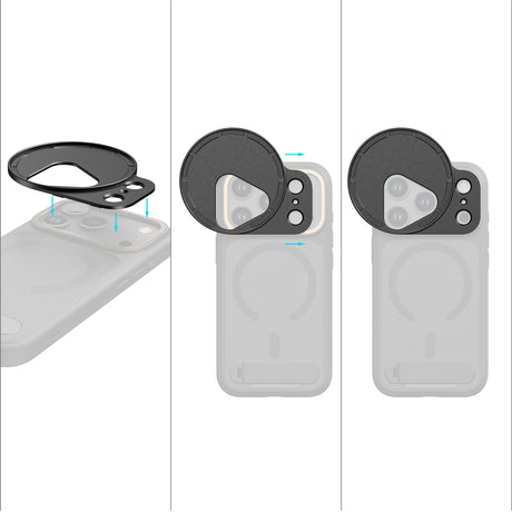 SmallRig FilMov Attachable Filter Adapter for iPhone 17 Pro (67mm)