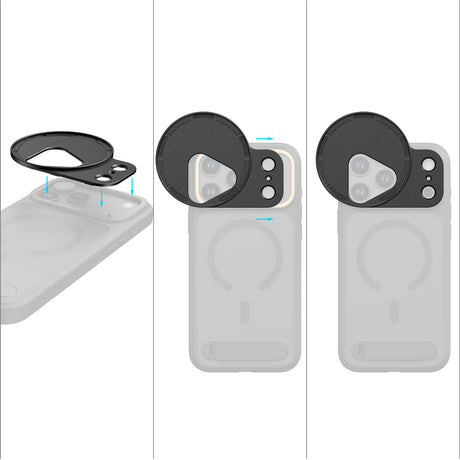 SmallRig FilMov Attachable Filter Adapter for iPhone 17 Pro Max (67mm)