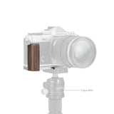 SmallRig L-Shaped Mount Plate with Wooden Handle for OM SYSTEM OM-3