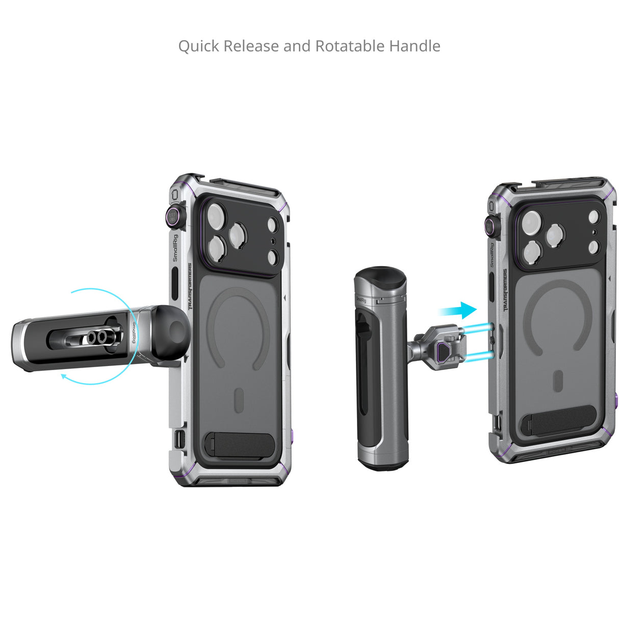 SmallRig Megatron Edition Mobile Dual Handheld Kit for iPhone 17 Pro Max
