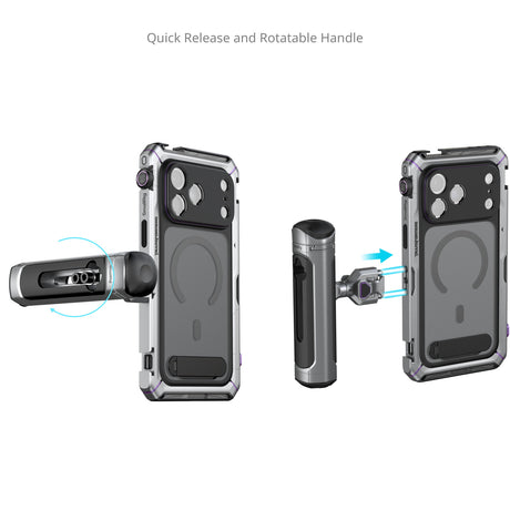 SmallRig Megatron Edition Mobile Dual Handheld Kit for iPhone 17 Pro Max