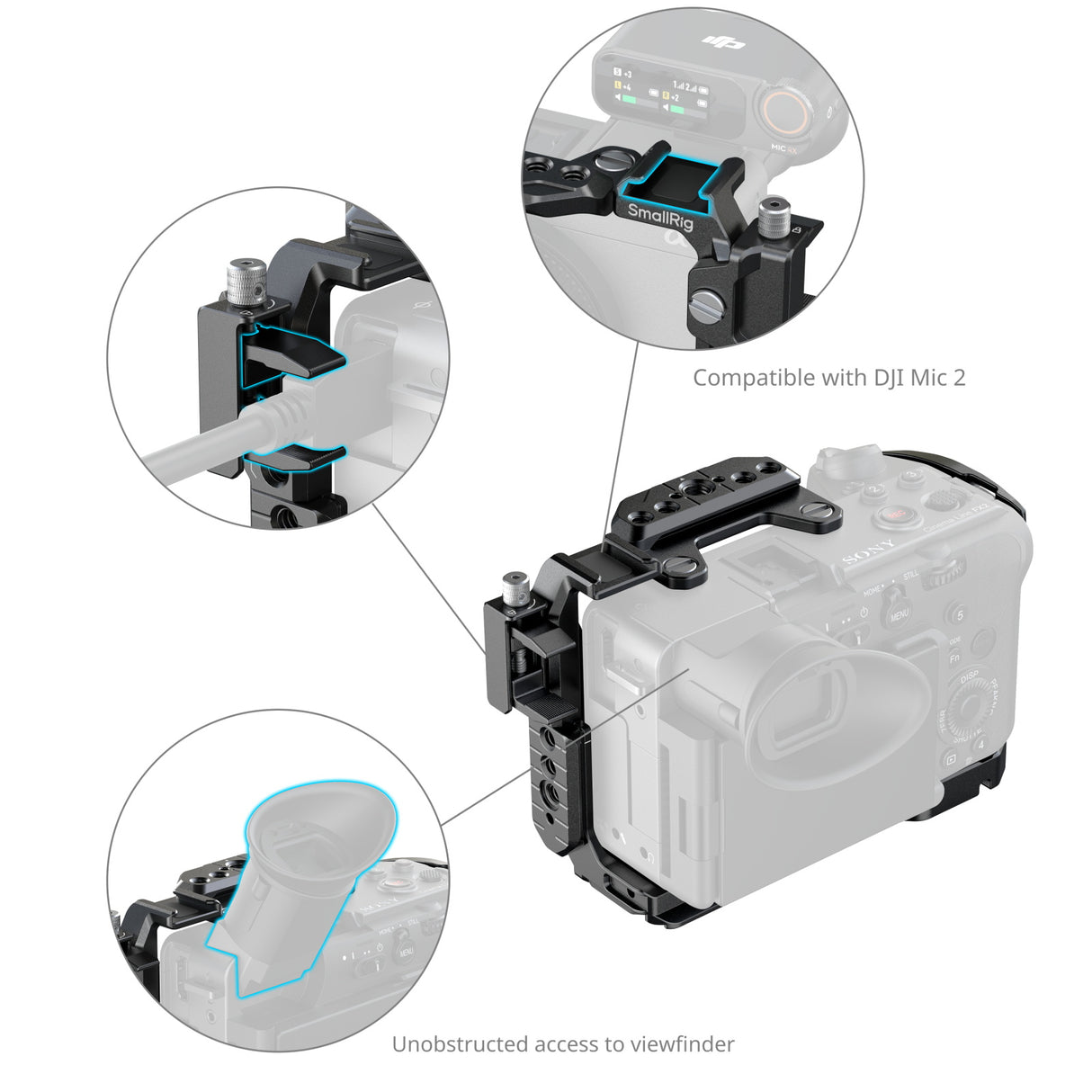 SmallRig Cage for Sony FX2