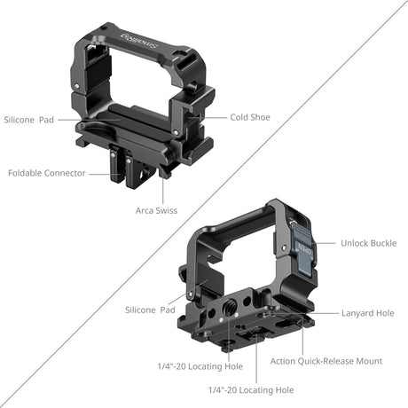 SmallRig Cage Adapter for DJI Osmo Pocket 3