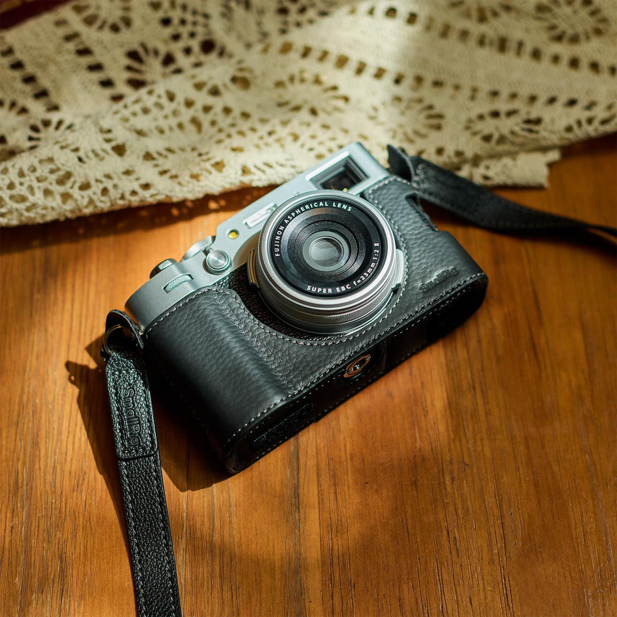 SmallRig Camera Leather Case Kit for FUJIFILM X100VI (Black)