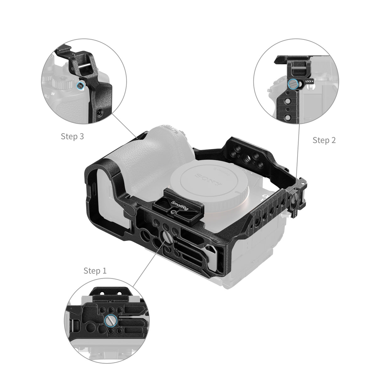 SmallRig Cage for Sony Alpha 1 II & Alpha 9 III (5642)
