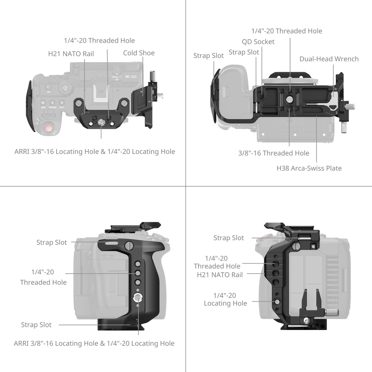 SmallRig Cage for Canon EOS C50