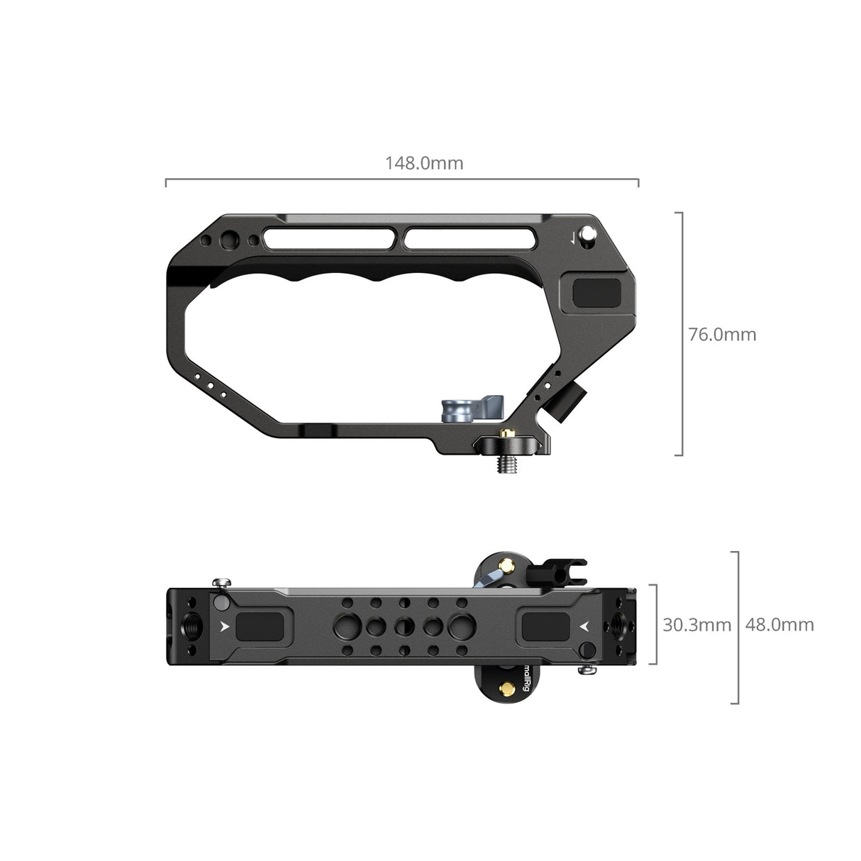 SmallRig D-Style Top Handle with NATO Clamp