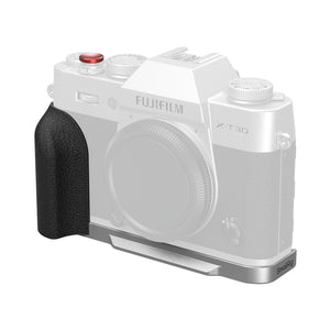 SmallRig L-Shaped Mount Plate with Silicone Handle for FUJIFILM X-T30 & X-T30 II & X-T30 III (Silver)