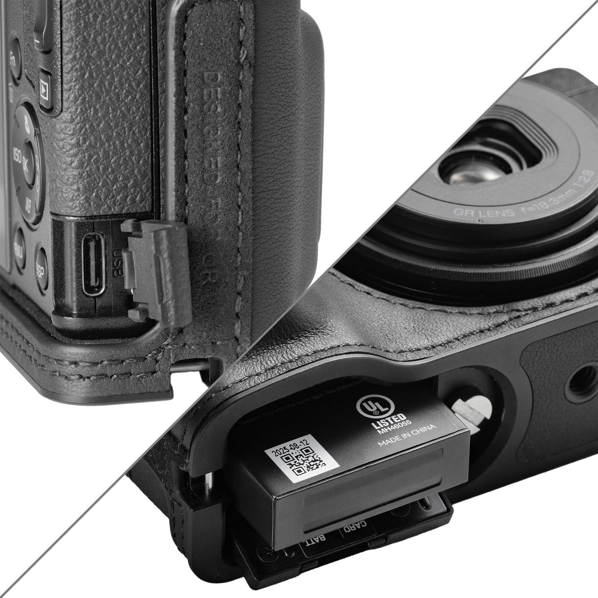 SmallRig Leather Case Kit for RICOH GR IV / GR III / GR IIIx / GR III HDF / GR IIIx HDF (Black)