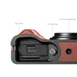 SmallRig Leather Case Kit for RICOH GR IV / GR III / GR IIIx / GR III HDF / GR IIIx HDF (Red)