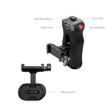 SmallRig Arca-Type Side Handle with Rec Trigger