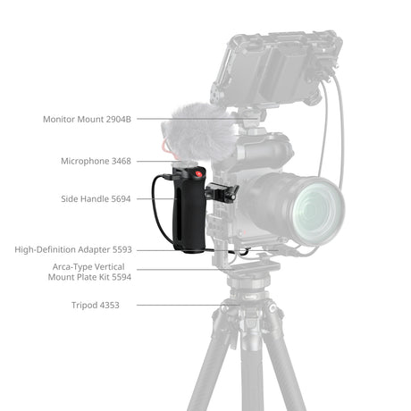 SmallRig Arca-Type Side Handle with Rec Trigger