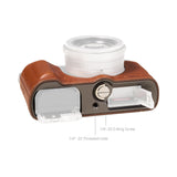 SmallRig Leather Half Case for Panasonic LUMIX L10（Brown）5699