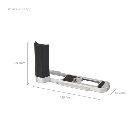 SmallRig L-Shaped Mount Plate Handle for Panasonic LUMIX L10 (Silver) 5701