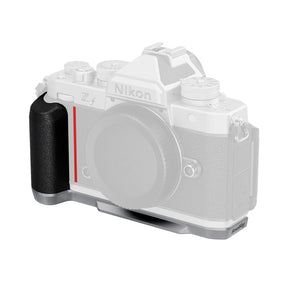 SmallRig L-Shaped Mount Plate with Silicone Handle for Nikon Z f (Silver)