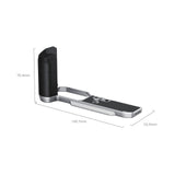 SmallRig L-Shaped Mount Plate with Silicone Handle for Nikon Z f (Silver)