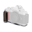 SmallRig L-Shaped Mount Plate with Wooden Handle for Nikon Z f (Silver)