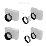 SmallRig Shading Hood for FUJIFILM X half (Charcoal Silver)