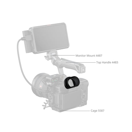 SmallRig Horizontal-to-Vertical Camera Viewfinder Eyecup for Sony FX2 5713