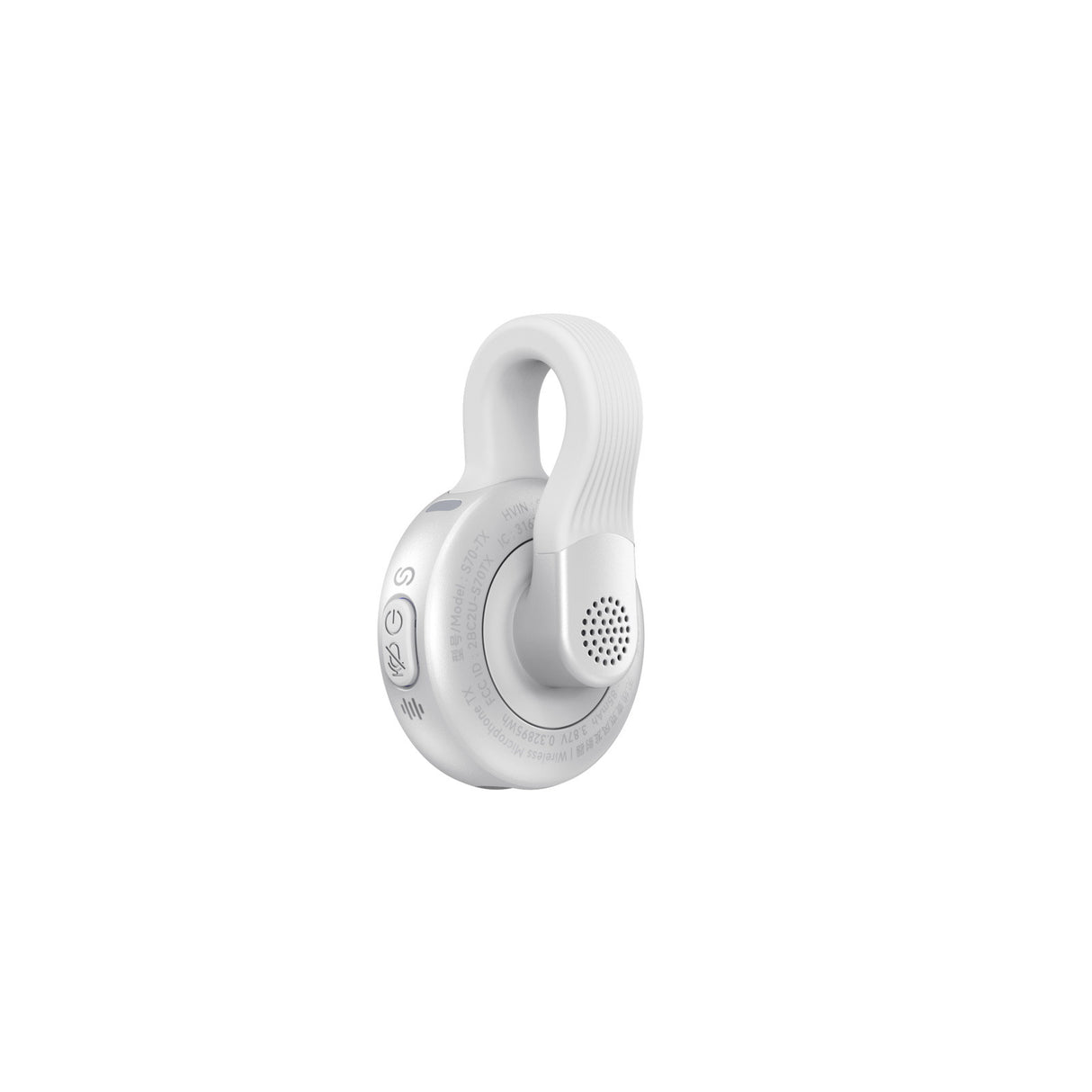 SmallRig S 70 Wireless Microphone with Multi-Device Compatibility (White）5716