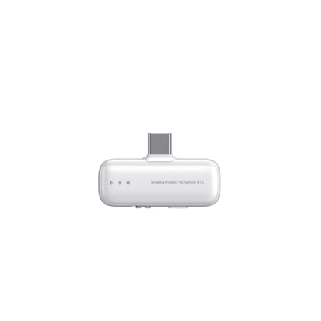 SmallRig S 70 Wireless Microphone with Multi-Device Compatibility (White）5716