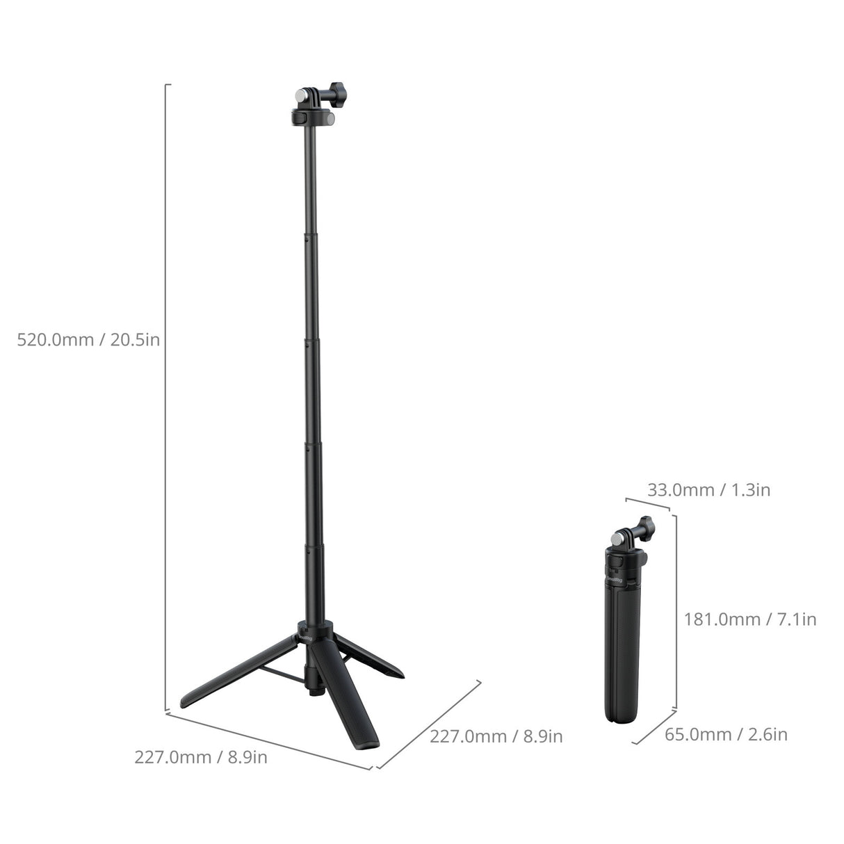 SmallRig Selfie Stick Support for Action Cameras 5725