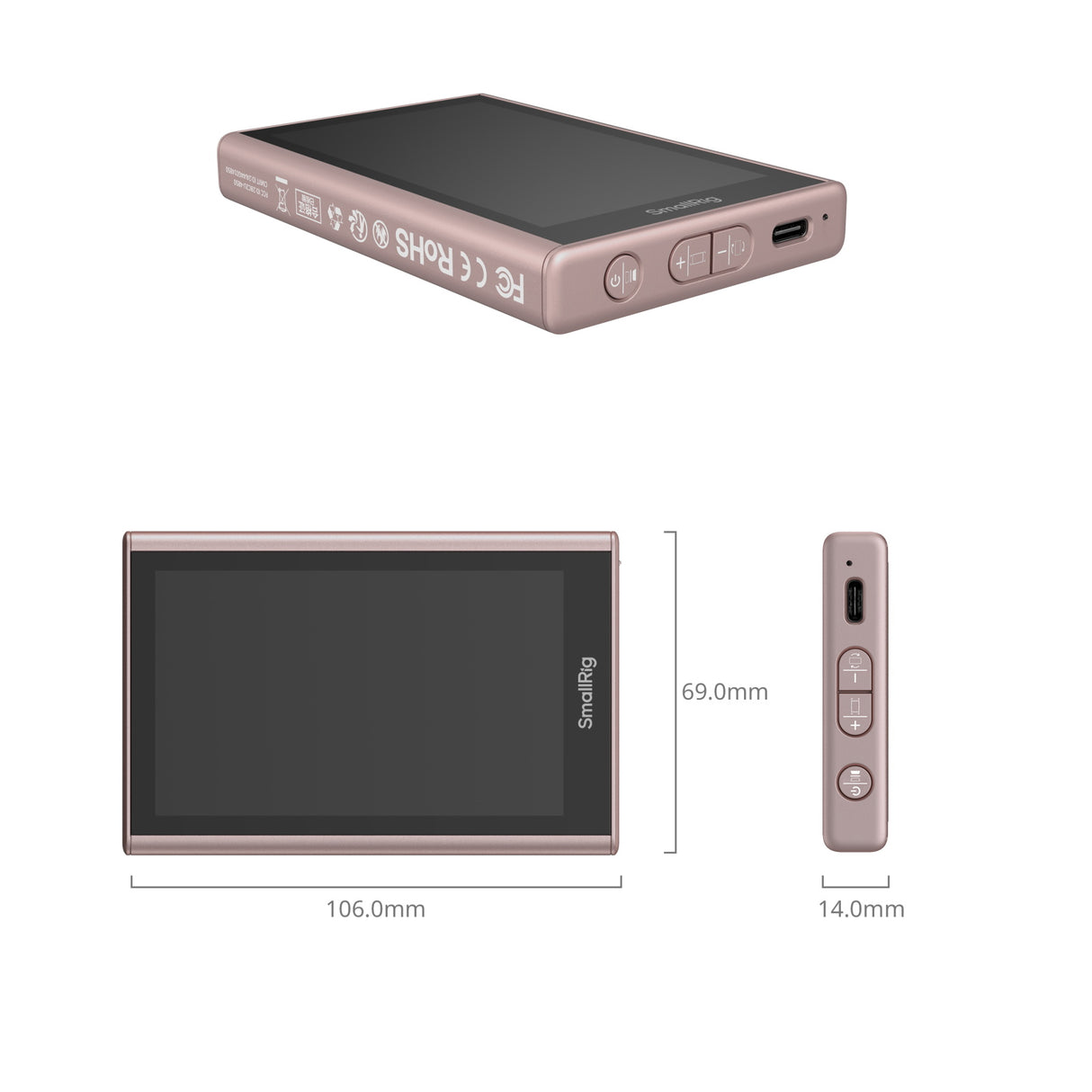SmallRig Wireless Display Mirroring Adapter for Mobile Phone (Selfie Kit) 5746