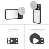 SmallRig FilMov Lightweight Photography Bumper Case for iPhone 17 Pro (Black)