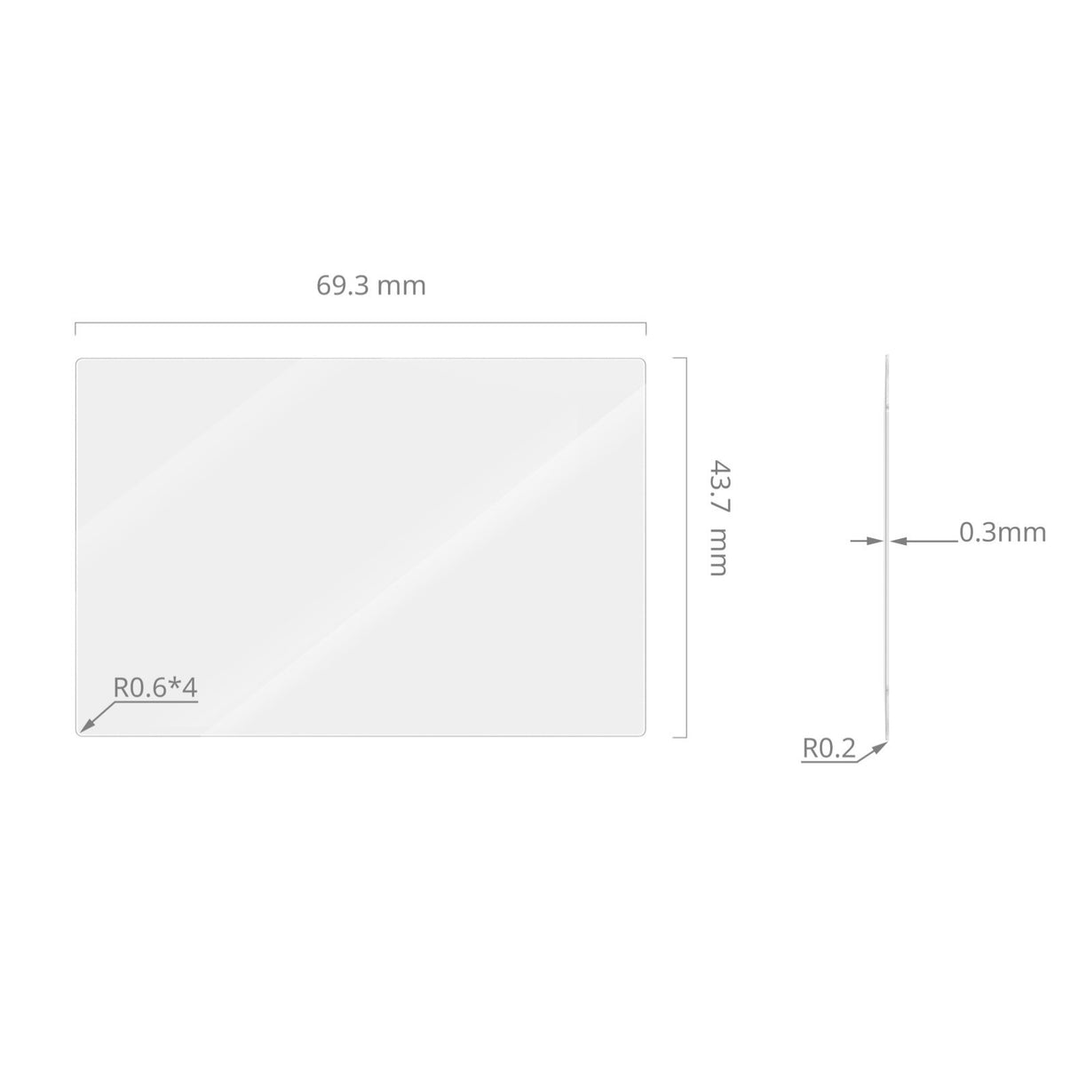SmallRig Screen Protector for FUJIFILM X-T30 III / X-T30 II / X-T30 / X-S10