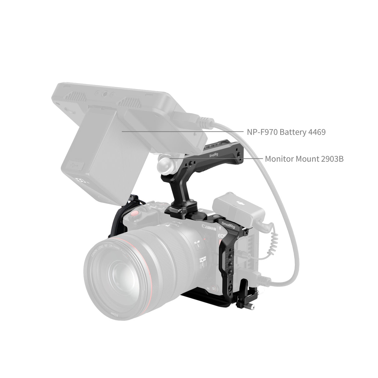 SmallRig Cage Kit for Canon EOS C50 (5809)